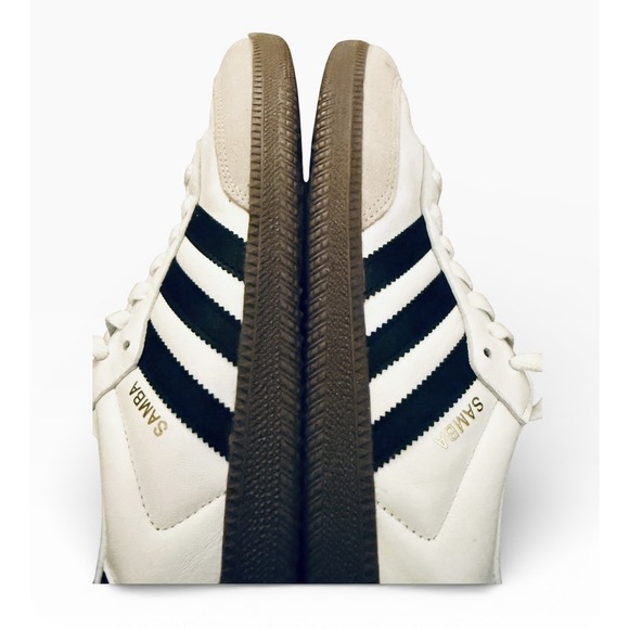 Adidas Men Sneakers 11 Samba OG White Black Gum B75806 Classic New No Box